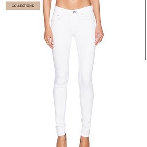 Rag and Bone white skinny jeans